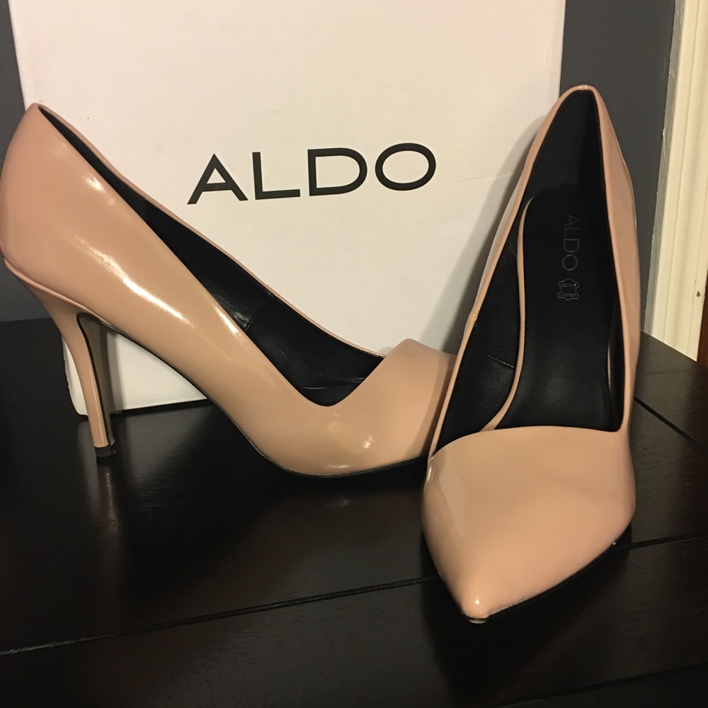 Nude Aldo Heel